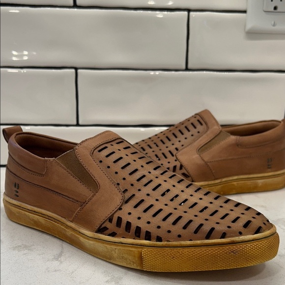 Roan by Bed Stu Brown Slip-On Women’s Shoes‎ Loafers 8